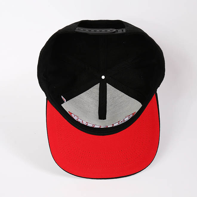 Custom Cotton 5 Panel Embroidery Logo Men Flat Brim Hat Snapback Cap
