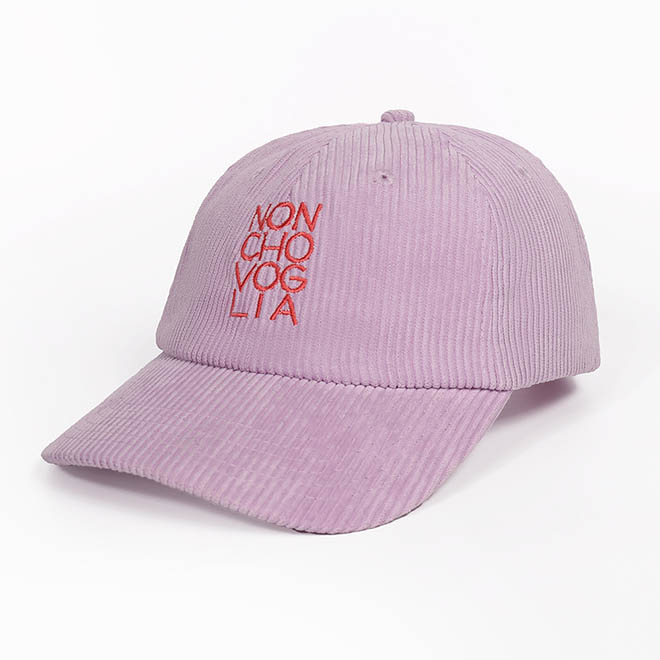 Custom 5 Panel Corduroy Soft Unstructured Embroidery Logo Women Baseball Cap Dad Hat