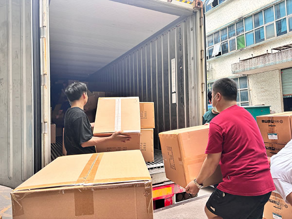 Loading and shipping