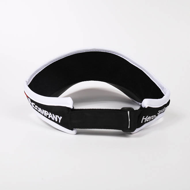 Custom Polyester TPU Patch Logo Embroidery Brim Quick Dry Sports Tennis Cap Visor Hat