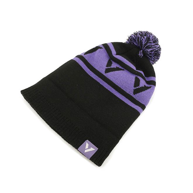 Custom Design Knitted Cap Men Embroidery Logo Woven Label Winter Hat