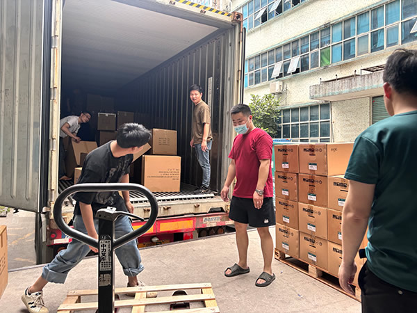 Loading and shipping