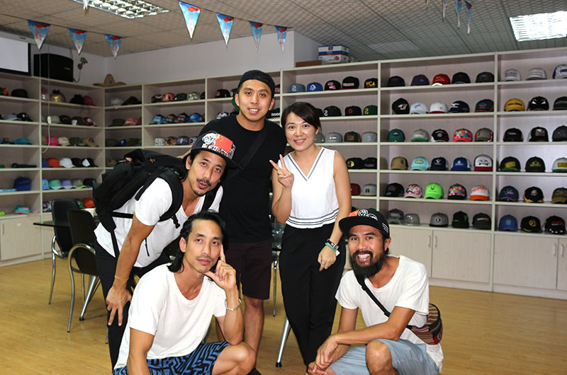  Partners come to factory for inspection