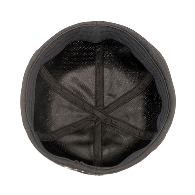 Custom Polyester 6 Panel Men Embroidery Logo Fitted Docker Hat Brimless Cap