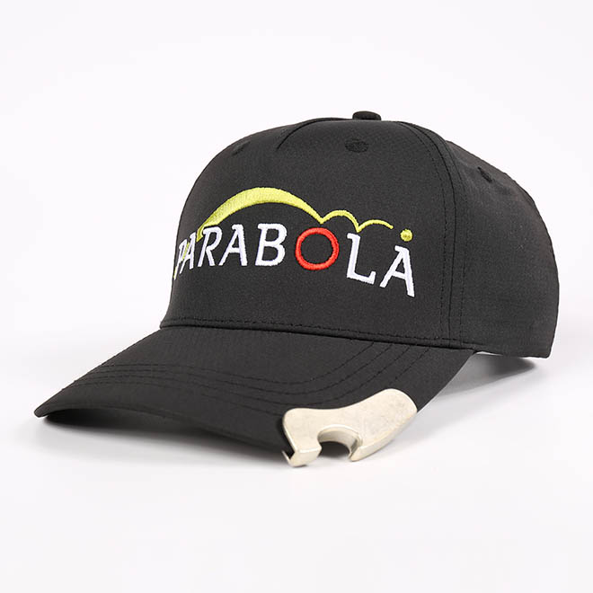 Custom 5 Panel Polyester Embroidery Logo Men Baseball Cap With Bottle Opener