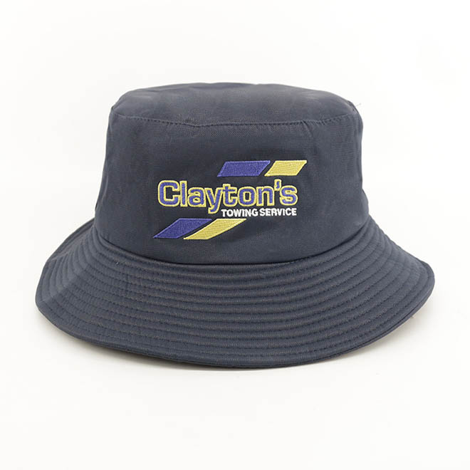 Custom Polyester Embroidery Logo Wide Brim Outdoor Sunscreen Bucket Hat