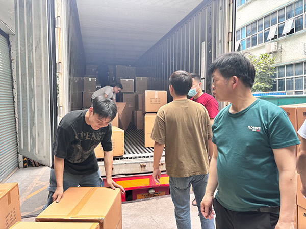 Loading and shipping