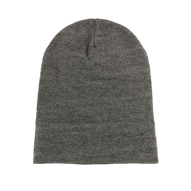 Custom Soft Warm Woven Label Logo Men Outdoor Knitted Cap Winter Hat