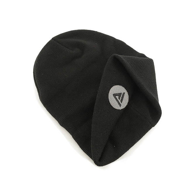 Custom Outdoor Street Woven Patch Logo Warm Knitted Cap Winter Hat