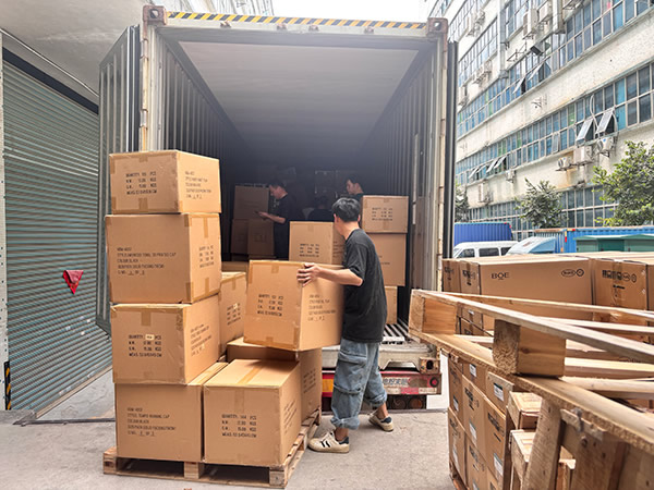 Loading and shipping