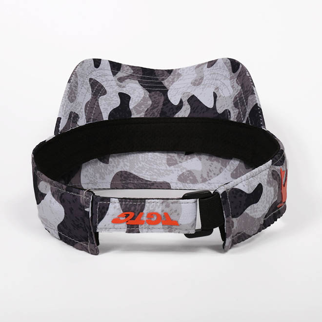 Custom Camouflage Polyester TPU Patch Logo Men Sun Visor Hat