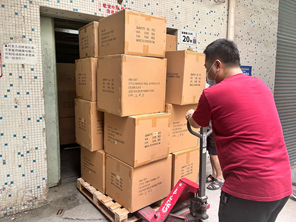 Loading and shipping