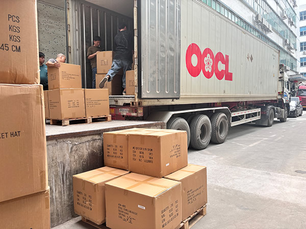 Loading and shipping