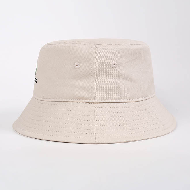 Custom Unisex Fashion Cotton Embroidery Logo Wide Brim Bucket Hat
