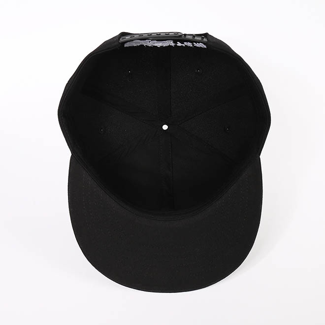 Custom 6 Panel Acrylic Embroidery Logo Hip Hop Flat Brim Hat Men Snapback Cap